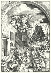 The Birth of the Virgin by Albrecht Dürer